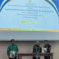 Kepala Perwakilan BPK RI Provinsi Sulawesi Tengah, I Putu Wisudantara, SE, MM, menyerahkan Laporan Hasil Pemeriksaan atas Laporan Keuangan  Pemerintah Daerah(LKPD) kepada Bupati Ilham Lawidu, SH, Selasa 27 Mei 2025