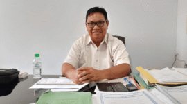 Plt.Kepala BKPSDM Daerah Tojo Una-Una ,Rusli, S.Sos, M.Si
