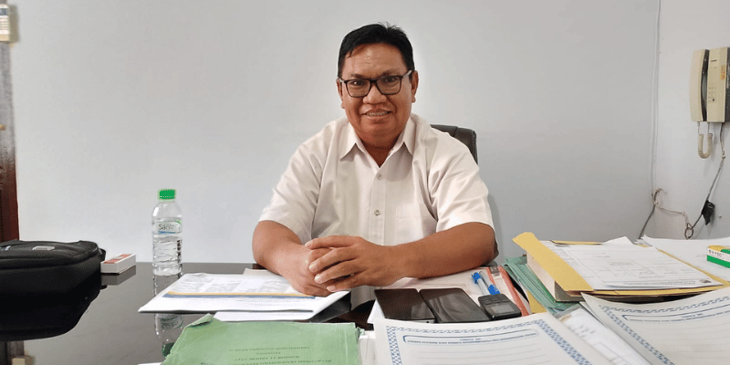 Plt.Kepala BKPSDM Daerah Tojo Una-Una ,Rusli, S.Sos, M.Si