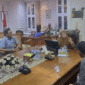 Wakil Gubernur dr. Reny A. Lamadjido saat melakukan audensi bersama Panitia Munas dan Musda PJS Sulteng, diruang kerjanya, Selasa, (10/6)