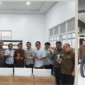 Bupati Ilham  Lawidu saat berkunjung di lokasi pengadaan bibit sawit unggul di PT Socfindo,Kabupaten Serdang Bedagai,Sumatera Utara,Selasa (3/6/2025).