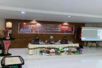 
 Wakil Bupati Tojo Una-Una, Hj. Surya, S.Sos., M.Si.,membuka kegiatan sosialisasi dan perhitungan IKD di Hotel Ananda Ampana, Senin (25/8/2025).