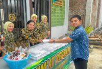 Ikatan Adhyaksa Dharmakarini (IAD) Daerah Touna menggelar kegiatan Jumat Berkah dalam rangka memperingati Hari Lahir Kejaksaan ke-80, Jumat (22/8/2025). 