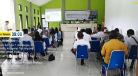 BRMP Sulawesi Tengah menggelar pendampingan program strategis Kementerian Pertanian di Aula Dinas Pertanian dan Ketahanan Pangan Kabupaten Tojo Una-Una, Rabu (6/8/2025).