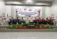Bupati pada acara pelantikan dan pengukuhan pengurus ASIAFI periode 2025–2029 yang digelar di Gedung Auditorium Kantor Bupati, Sabtu (6/9). (ist)