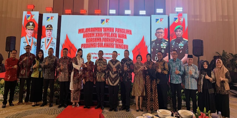 Mewakili Bupati Tojo Una-Una, Ilham Lawidu, Wakil Bupati Tojo Una-Una, Hj. Surya, menegaskan bahwa pihaknya mendukung penuh dan menyambut baik kehadiran Kodam XXIII/PW di Provinsi Sulawesi Tengah. (ist)