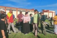 Pemkab Touna mengintensifkan persiapan peresmian Sekolah Rakyat (SR) melalui kerja bakti massal di Balai Latihan Kerja (BLK) Desa Kajulangko, Kecamatan Ampana Tete, Jumat (12/9/2025). 