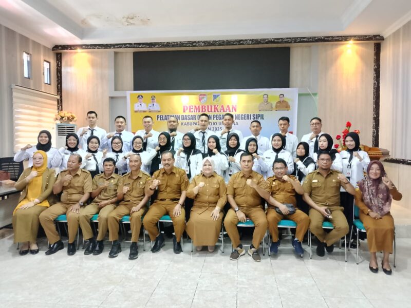 Pemerintah Kabupaten Tojo Una-Una resmi membuka Pelatihan Dasar (Latsar) Calon Pegawai Negeri Sipil (CPNS) Golongan II dan III Tahun 2025.(ist)
