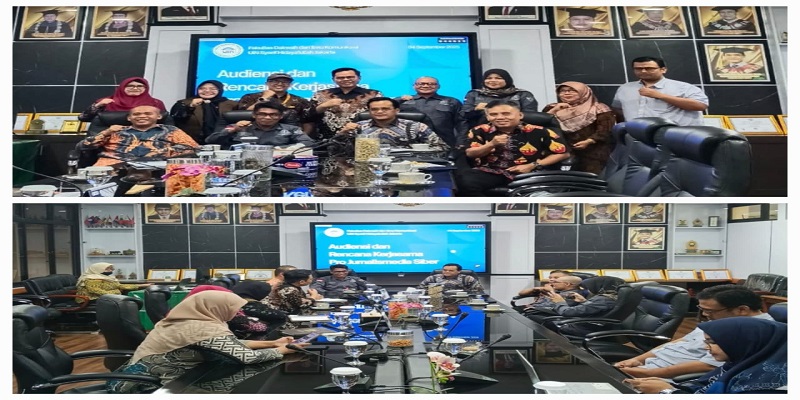  Dewan Pimpinan Pusat Pro Jurnalismedia Siber (DPP PJS) melakukan audiensi dengan Fakultas Dakwah dan Ilmu Komunikasi (FIDKOM) UIN Syarif Hidayatullah Jakarta, Kamis (4/9).