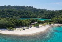 Lokasi Wisata Pulau Papan Kecamatan ( Walea Kepulauan) Kabupaten Tojo Una-Una.