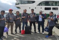 
Ketum PJS Mahmud Marhaba bersama pengurus DPC: Jefriyanto (Ketua DPC Touna) Muis dan Rival (Banggai), Victor (Bangkep) Bang Nursabdin (Banggai Laut), Ruslan (Buol) dan Marwan, yang kini dipercaya sebagai Plt DPC Kota Palu.