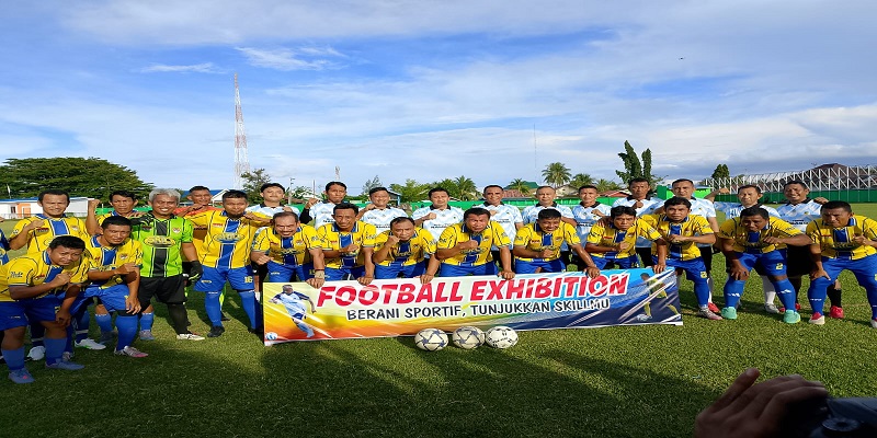 Pertandingan impresif duet Gubernur Sulawesi Tengah, Dr. Anwar Hafid, dan Bupati Tojo Una-Una, Ilham Lawidu.