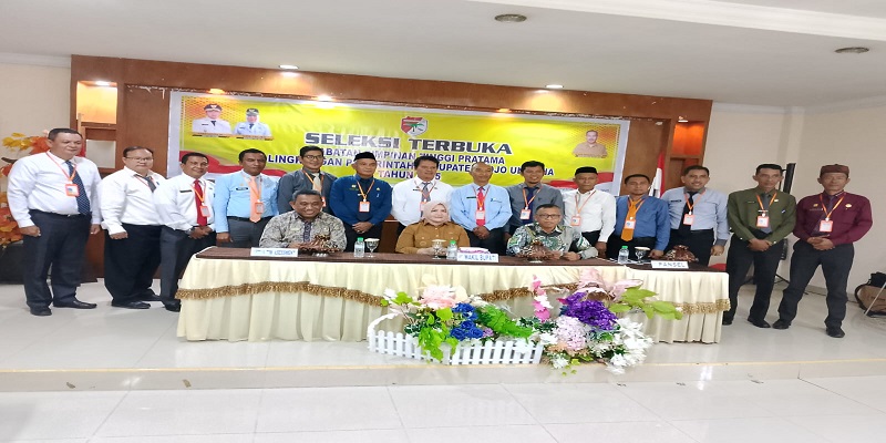 Pemkab Tojo Una-Una  menggelar seleksi terbuka Jabatan Pimpinan Tinggi Pratama (JPTP) dari berbagai organisasi perangkat daerah bersaing memperebutkan posisi strategis eselon II dalam proses seleksi yang berlangsung selama dua hari, 3–8 November 2025, di Hotel Ananda Ampana.