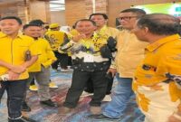 Musda VI Partai Golkar Kabupaten Tojo Una-Una mengerucut, Ilham Lawidu dipastikan akan terpilih secara aklamasi sebagai Ketua DPD Partai Golkar Tojo Una-Una periode 2025–2030, Sabtu (20/12/25).