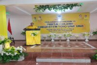 Pada gelaran Musda Golkar di hadapan ratusan kader dan undangan, Ilham Lawidu mengenang jasa mantan Bupati Tojo Una-Una periode 2005–2015, Drs. Damsik Ladjalani. 
