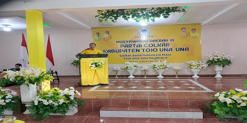 Pada gelaran Musda Golkar di hadapan ratusan kader dan undangan, Ilham Lawidu mengenang jasa mantan Bupati Tojo Una-Una periode 2005–2015, Drs. Damsik Ladjalani. 
