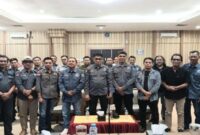 Dewan Pimpinan Daerah (DPD) Pro Jurnalis Media Siber (PJS) Sumatera Selatan menggelar Rapat Kerja Daerah (Rakerda) di Hotel Swarna Dwipa, Palembang, Minggu, (30/11/2025).