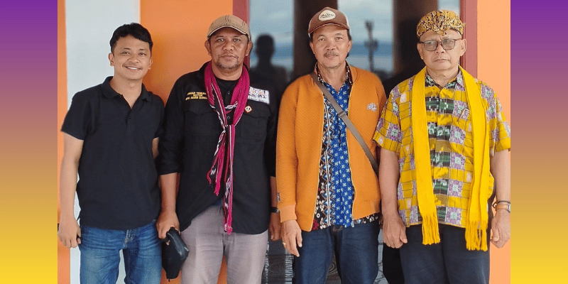 Yasin Labengke, selaku Ketua Aliansi Masyarakat Adat Nusantara (AMAN) Sulawesi Tengah, saat mengikuti Lokakarya Adat di Hotel Faawas Salakan, pada hari Kamis (29/01/2026).