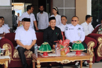 Ketua DPRD Kabupaten Banggai Kepulauan (Bangkep), Arkam Suppu, S. Th. I. , M. M hadiri penghancuran aset milik lima Organisasi Perangkat Daerah (OPD) bersama unsur Forkopimda, pada Rabu (28/01/2026).