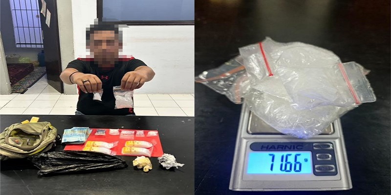 Satresnarkoba Polres Tojo Una-Una mengungkap kasus dugaan penyalahgunaan narkotika yang melibatkan seorang oknum Pegawai Negeri Sipil (PNS), dari tangan tersangka diamankan narkotika jenis sabu dengan berat bruto mencapai 71,66 gram.(ist)