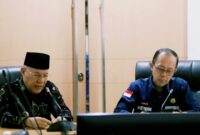 Bupati Rusli menemui Direktorat Jenderal Energi Baru, Terbarukan, dan Konservasi Energi (EBTKE) Kementerian ESDM di Jakarta, Rabu (25/2/2026), ia didampingi Kadis PUPR Joko Prihantoro dan Asisten III Tommy Boy Luasusun. (ist)
