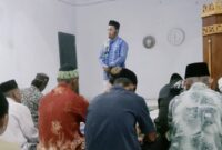 Ketua DPRD Banggai Kepulauan, Arkam Suppu, S.Th., M.H.  memimpin rombongan Safari Ramadan Tim 2 Pemerintah Daerah (Pemda), terakhir, mengunjungi Desa Kampung Baru, Kecamatan Tinangkung Selatan, Selasa (24/2/2026). 