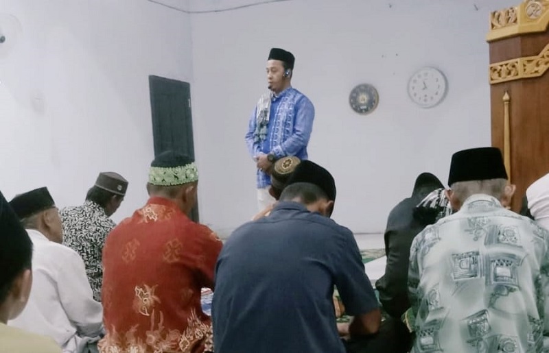 Ketua DPRD Banggai Kepulauan, Arkam Suppu, S.Th., M.H.  memimpin rombongan Safari Ramadan Tim 2 Pemerintah Daerah (Pemda), terakhir, mengunjungi Desa Kampung Baru, Kecamatan Tinangkung Selatan, Selasa (24/2/2026). 