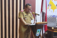 Sekretaris Daerah (Sekda) Bangkep, Muh. Aris Susanto membuka Pelatihan Dasar (Latsar) untuk Calon Pegawai Negeri Sipil (CPNS) Kategori II dan III Tahun 2026 di Ruang Rapat Kantor Bupati, Senin (02/02/2026).