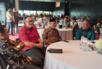 Ketua DPRD Arkam Suppu, Bupati Rusli Moidady, dan Wakil Bupati Serfi Kambey mengikuti Rapat Koordinasi (Rakor) Asistensi Pengelolaan Pemanfaatan Pinjaman Keuangan Daerah bersama Ditjen Bina Keuangan Daerah Kemendagri pada hari Selasa (03/02/2026).