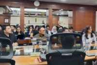 Wakil Bupati Banggai Kepulauan Serfi Kambey hadiri audensi bersama kementrian Pariwisata di ruang rapat lantai 16 gedung Sapta Pesona Kementrian Pariwisata RI, Kamis(5 February 2026).