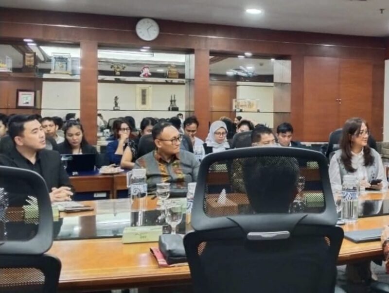 Wakil Bupati Banggai Kepulauan Serfi Kambey hadiri audensi bersama kementrian Pariwisata di ruang rapat lantai 16 gedung Sapta Pesona Kementrian Pariwisata RI, Kamis(5 February 2026).