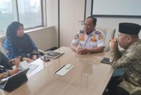 Bupati Rusli melakukan audiensi dengan Direktorat Jenderal Perhubungan Laut (Ditjen Hubla) Kementerian Perhubungan RI di Jakarta, Kamis (26/2/2026).