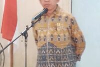 Wakil ketua II DPRD Banggai Kepulauan Sekaligus Ketua Partai Golkar Bangkep H. Suhardin Sabalino.