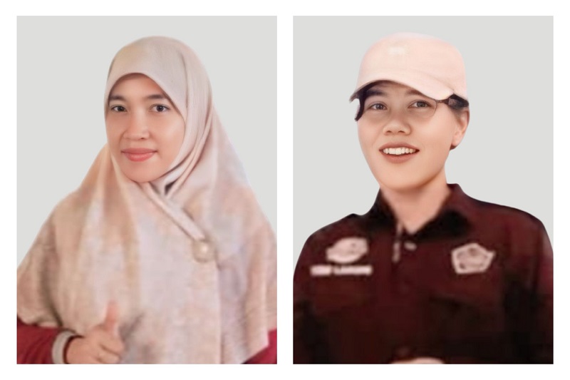 Hajar dan Yeni Yulita Larope (ist)