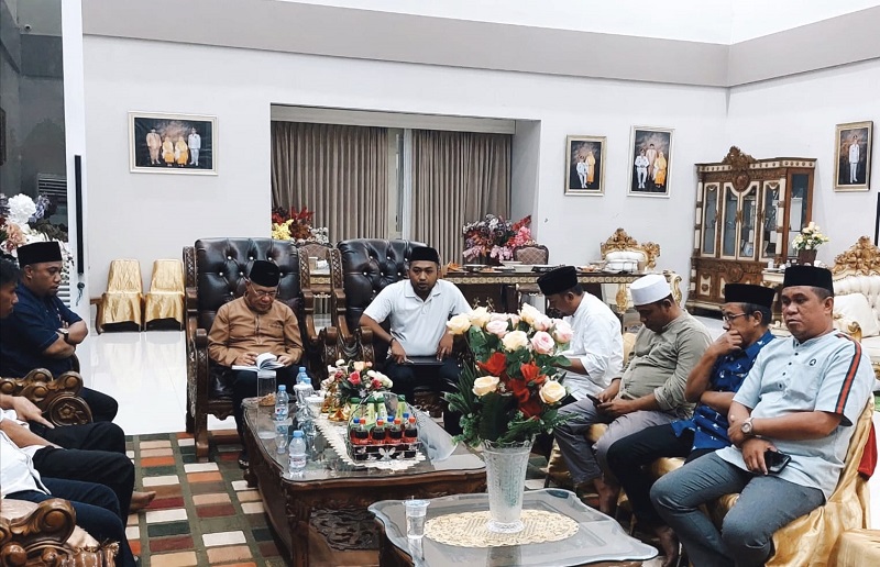 Tiga Anggota DPRD Banggai Kepulauan (Bangkep) dari Partai Gerindra menghadiri acara Halal Bihalal Idul Fitri 1447 H.