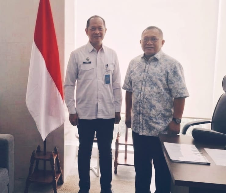  Sekretaris Daerah (Sekda), Muh. Aris Susanto, S.E., M.E.,  menyambangi kantor Badan Gizi Nasional (BGN) RI di Jakarta, Selasa (10/3/2026).