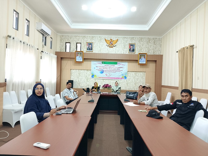 Pemkab Touna terus memperkuat kemitraan dengan insan pers, tim kerjasama daerah menggelar rapat koordinasi (Rakor) di Kantor Bupati, Kamis (5/3/2026).