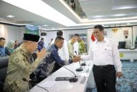 Bupati Rusli Moidady, S.T., M.T., AIFO, langsung menemui Menteri Pertanian (Mentan) RI, Dr. Ir. H. Andi Amran Sulaiman, M.P. (ist)