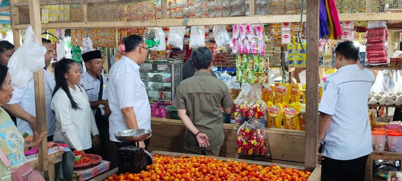 Direktur Ketersediaan Pangan Badan Pangan Nasional (Bapanas) RI, Indra Wijayanto, S.T., M.S.E., mengunjungi Kabupaten Banggai Kepulauan, Rabu (4/3/2026).