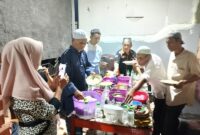 Suasana saat buka puasa di kediaman Ketua ORARI LOKAL Tojo Una-Una, Arman K. Tambilalo, pada Minggu(15/3/2026) malam.