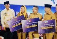 Bupati Banggai Kepulauan, Rusli Moidady, ST., MT., AIFO, menghadiri Musyawarah Perencanaan Pembangunan (Musrenbang) RKPD 2027 Provinsi Sulawesi Tengah, di Grand Sya Hotel, Palu, Senin (27/4/2027).