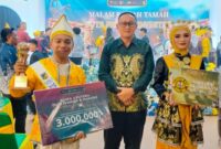 Perwakilan Kabupaten Banggai Kepulauan meraih prestasi pada ajang Aduka Promosi Investasi Sulawesi Tengah 2026. Duta Promosi Investasi Putra Bangkep berhasil merebut Juara 2 dan masuk Top 2 Finalis tingkat Provinsi Sulteng, Jumat (10/4/2026).