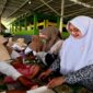 IBI Kabupaten Banggai menggelar gerakan imunisasi serentak, yang dipusatkan di Posyandu Flamboyan, Desa Tontouan, Selasa (28/4/2026)