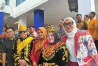 Bupati Tojo Una-Una Ilham Lawidu dan Wakil Bupati Surya Lapasiri menghadiri HUT ke-62 Sulawesi Tengah, keduanya datang ke Kantor Gubernur Sulteng, Palu, Senin (13/4/2026).