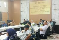 Investor Dubai bersama Kepala Perusda Tojo Una-Una, Syaiful Wahid, dan Wakil Ketua DPRD Jafar M. Amin, didampingi inisiator PT Farmsent Energi Saleh Ramli, tiba di Kantor Bupati usai meninjau destinasi wisata Ahad (19/4/2026) sekitar pukul 12.30 WITA.