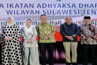 Bupati Banggai Kepulauan (Bangkep), Rusli Moidady, ST., MT., AIFO, menghadiri acara pengantar tugas Kepala Kejaksaan Tinggi (Kejati) Sulawesi Tengah, Minggu (26/4/2026).