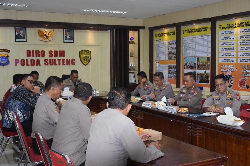 Kompolnas memantau langsung Seleksi Penerimaan Terpadu anggota Polri Tahun Anggaran 2026 di Polda Sulawesi Tengah, Rabu (22/4/2026).