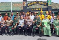  Komandan Distrik Militer (Dandim) 1308 Luwuk Banggai, Letkol Cepi Kartiwa, S.Pd., melaksanakan kunjungan kerja ke Koramil 1308-11 Liang, Sabtu (25/4/2026).