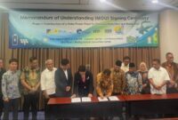 Bupati Banggai Kepulauan, Rusli Moidady, menghadiri kegiatan sosialisasi dan penandatanganan kerja sama antara Pemerintah Provinsi Sulawesi Tengah dengan PT Ace Energi Service, Selasa (7/4/2026).
