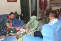 Sekretaris Daerah (Sekda) Banggai Kepulauan, Muh. Aris Susanto, S.E., M.E., mewakili Bupati menyambut hangat kunjungan silaturahmi Komandan Kodim (Dandim) 1308/Luwuk Banggai, Letkol Cepi Kartiwa, S.Pd., di wilayah Koramil 1308-11 Liang, Sabtu (25/4/2026).